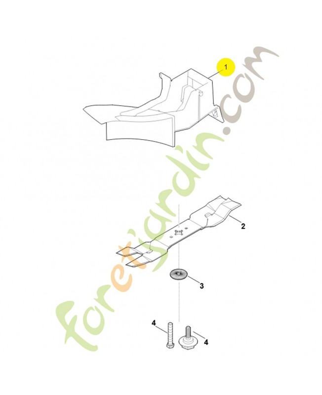 Obturateur  6909-701-1640. Pièce de rechange Sithl / Vicking