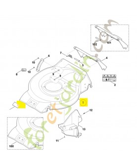 Carter 6371-700-8511. Pièce de rechange Sithl / Vicking