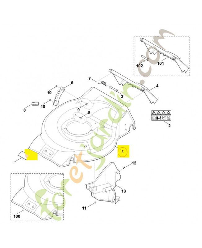 Carter 6371-700-8511. Pièce de rechange Sithl / Vicking