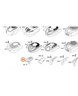 691757 Couvercle de commande