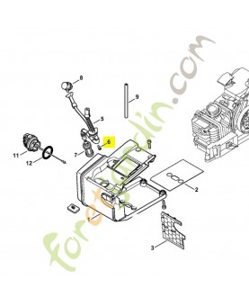 Raccord 1129-358-1902. Pièce détachée Stihl / Vicking