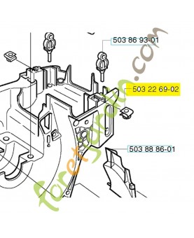 Clips 503226902 husqvarna