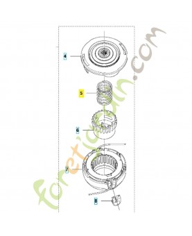 Ressort 577050301. Pièce de rechange Husqvarna