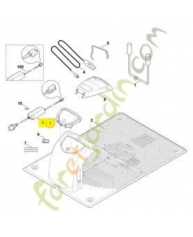 Jeu de pièces de transformation 6309-007-1045. Pièce détachée Stihl / Vicking