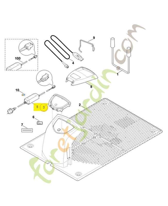 Jeu de pièces de transformation 6309-007-1045. Pièce détachée Stihl / Vicking Jeu de pièces de transformation 6309-007-1045. Pièce détachée Stihl / Vicking