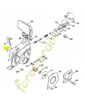Anneau joint 9x2.5 stihl ref. 9646-945-0780