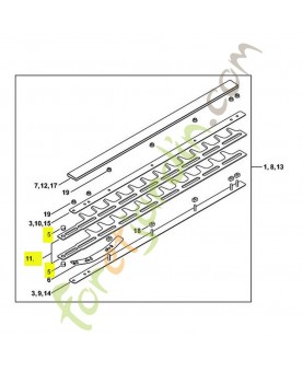 Jeu 2 couteaux 750 mm hs 85