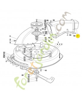 Convoyeur 6126-763-1410. Pièce de rechange Sithl / Vicking