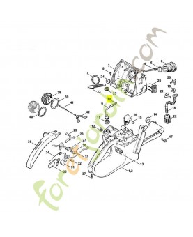 Garniture 1120-358-8105. Pièce détachée Stihl / Vicking