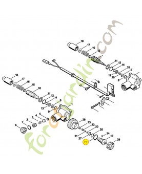 Anneau 9645-945-7663. Pièce de rechange Sithl / Vicking