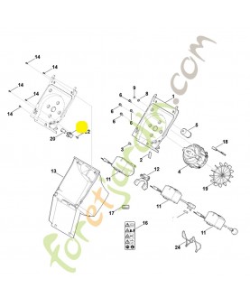 Support 6007-435-6000. Pièce détachée Stihl / Vicking