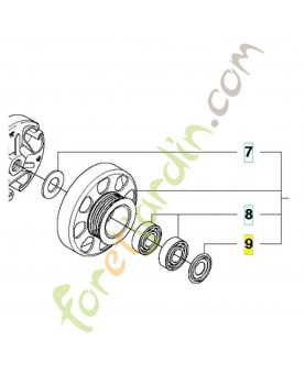 Pare- poussière 506316901. Pièce détachée Husqvarna
