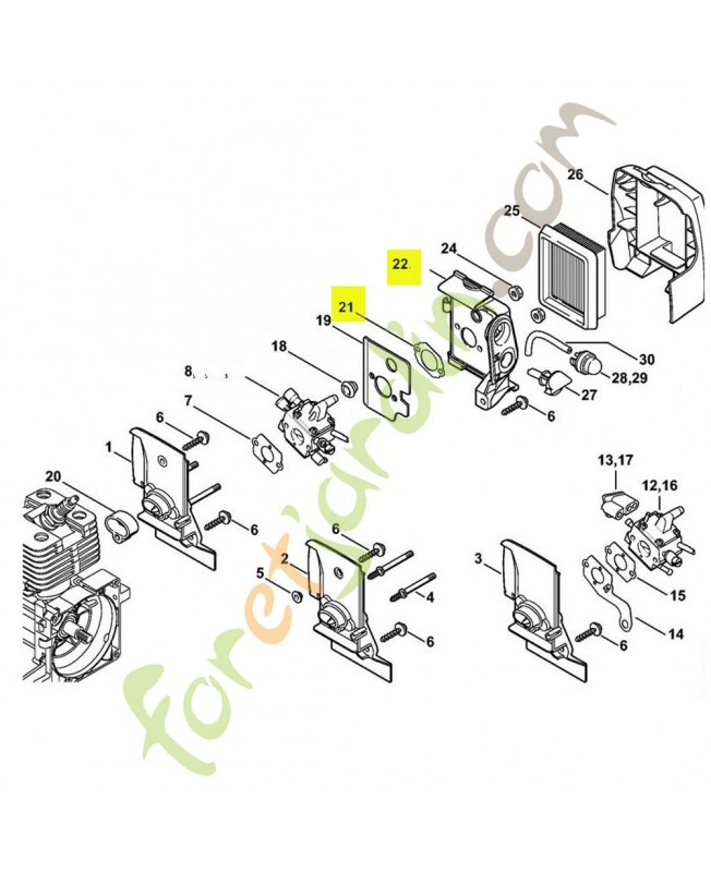 Boîtier de filtre Boîtier de filtre