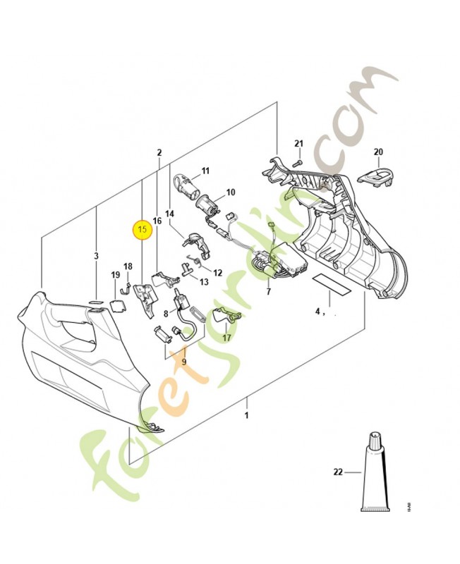 Recouvrement 4866-403-2501. Pièce détachée Stihl / Vicking Recouvrement 4866-403-2501. Pièce détachée Stihl / Vicking
