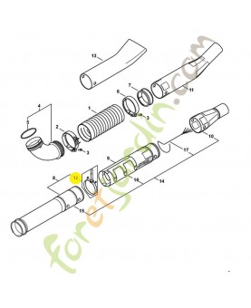 bande-auto-agrippante 4282-701-9304 . Pièce détachée Stihl / Vicking