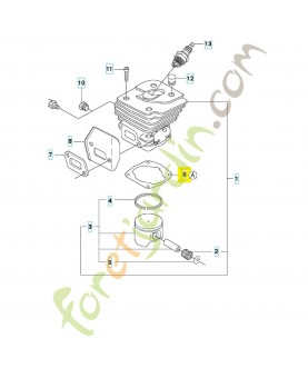 Joint 503966601. Pièce de rechange Husqvarna