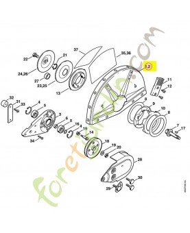 Capot de protection d.350 mm