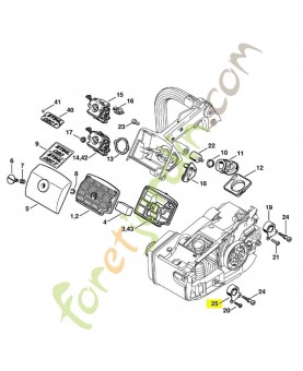 Butoir annulaire 1129-790-9902. Pièce détachée Stihl