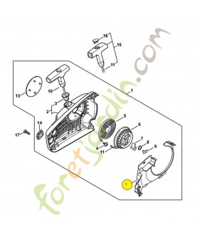 Segment 1137-084-7802. Pièce détachée Stihl / Vicking