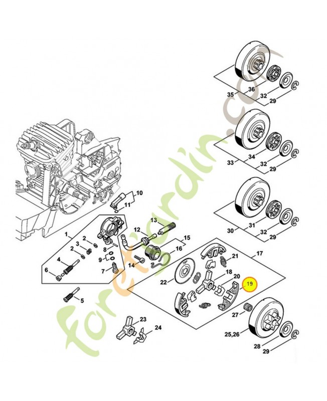 Masselotte 1125-162-0802. Pièce de rechange Sithl / Vicking Masselotte 1125-162-0802. Pièce de rechange Sithl / Vicking