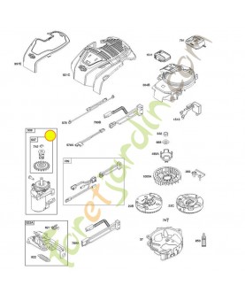 84004207 moteur. démarreur
