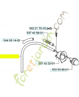 Tuyau 537042413. Pièce de rechange Husqvarna