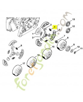 Ressort 0000-997-0912 stihl