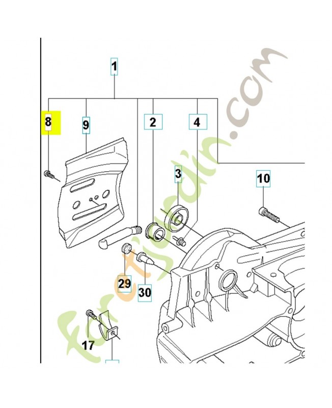 Vis référence 525887402 husqvarna