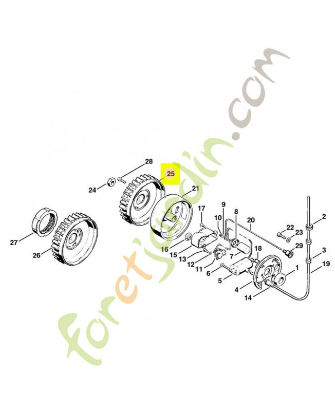 Ventilateur 1108-086-0500. Pièce de rechange Sithl / Vicking