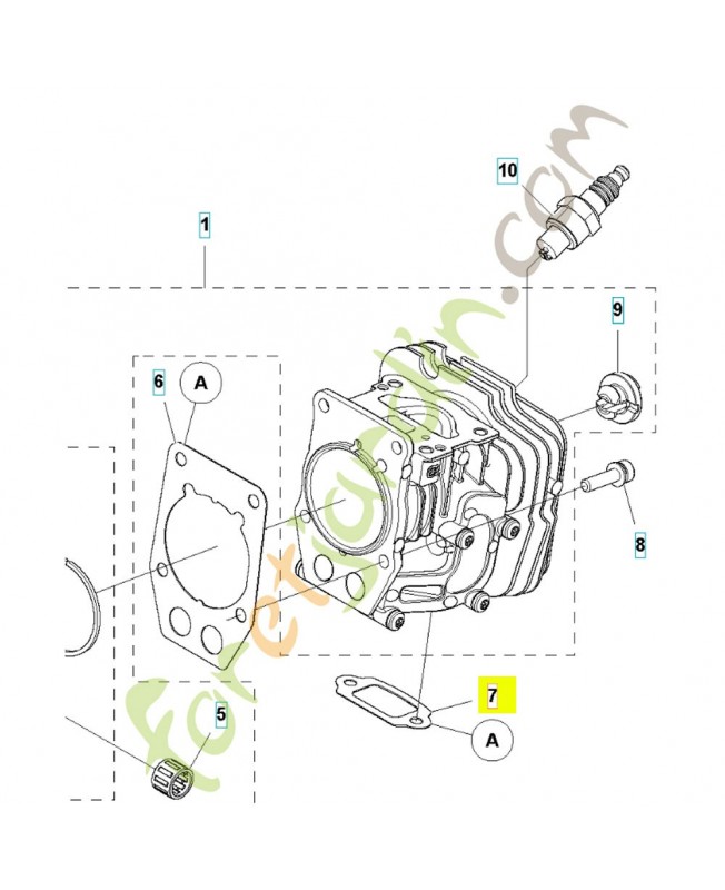 Joint référence 505408301 husqvarna