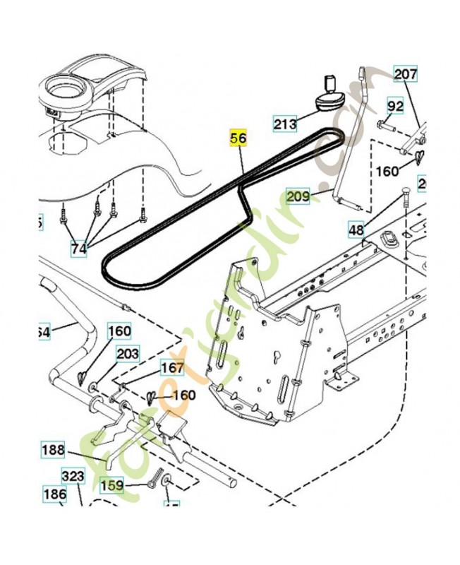 Courroie de traction