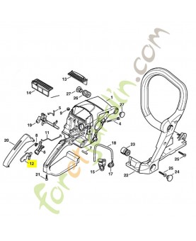 Levier Stihl réf 1117-182-0805 pour MS 290/310/390