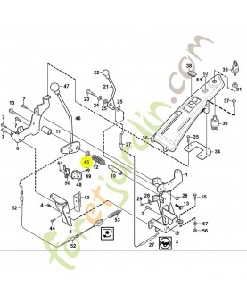 Rondelle 16x22x1 9296-021-1642. Pièce de rechange Sithl / Vicking