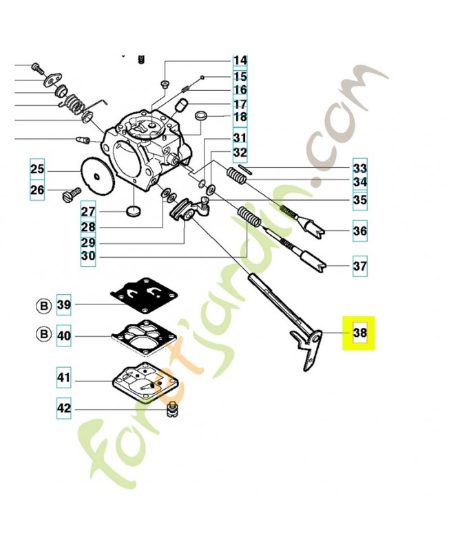 Axe 503595901. Pièce de rechange Husqvarna Axe 503595901. Pièce de rechange Husqvarna
