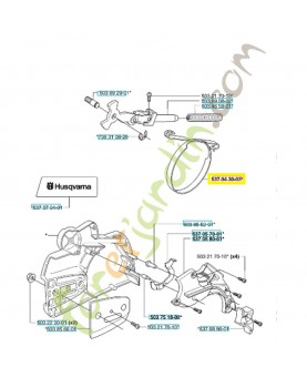 Bande de frein  référence 537043001 remplace référence 503856201