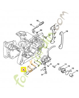 Bouchon 1125-647-7002. Pièce de rechange Sithl / Vicking