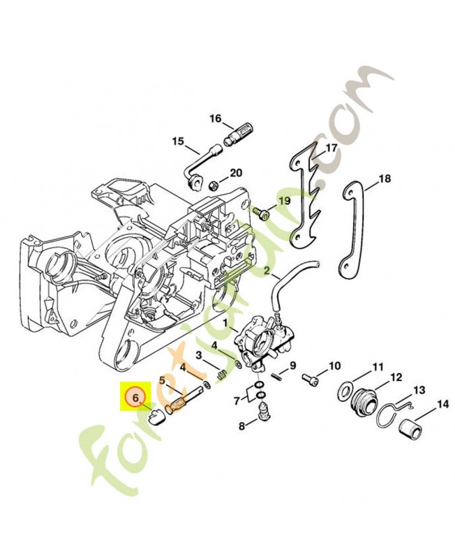 Bouchon 1125-647-7002. Pièce de rechange Sithl / Vicking Bouchon 1125-647-7002. Pièce de rechange Sithl / Vicking