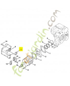 Joint de silencieux 1120-149-0601. Pièce détachée Stihl / Vicking
