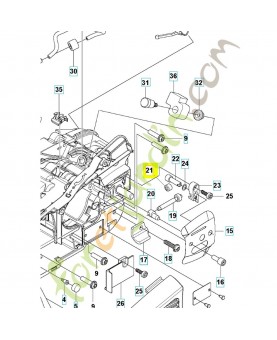 Engrenage 501899401. Pièce détachée Husqvarna