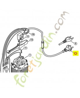 Faisceau de cables 4811-440-3011 stihl