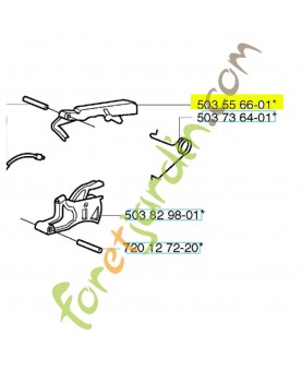 Gachette de securite 503556601 husqvarna