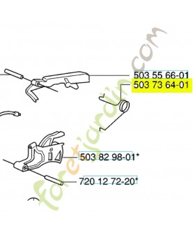 Ressort 503736401 husqvarna