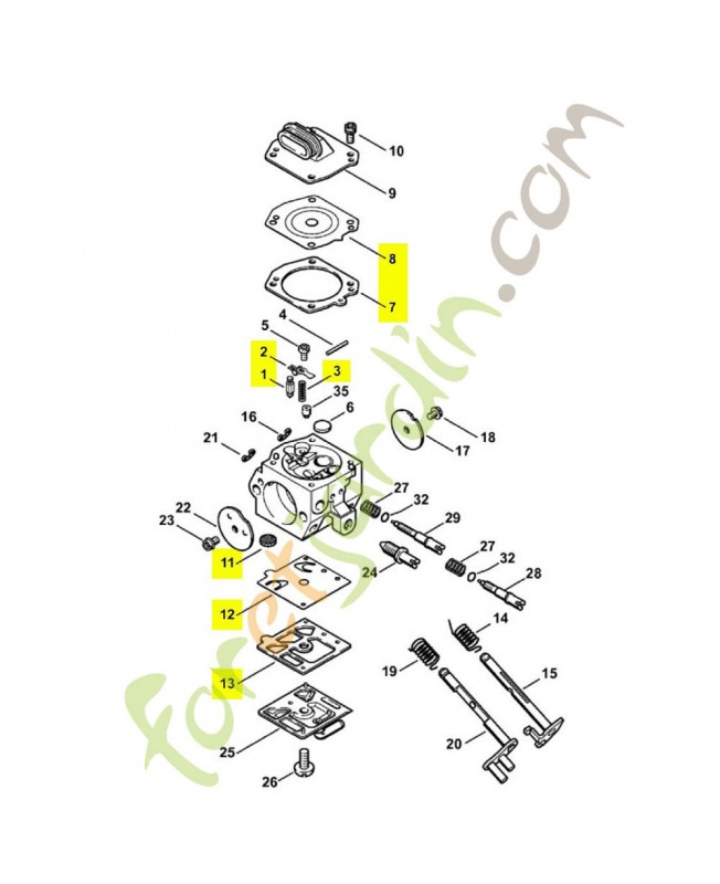 Jeu de joints 1128-007-1066 stihl