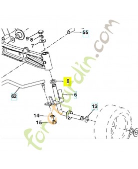 Rondelle d'appui traitee 532006266 husqvarna