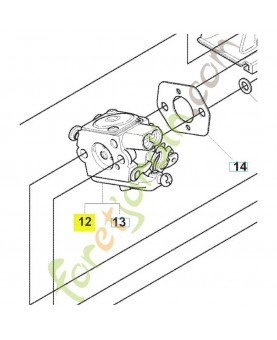 Carburateur husqvarna réf : 501326901