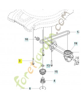 Vis husqvarna ref. 578294801