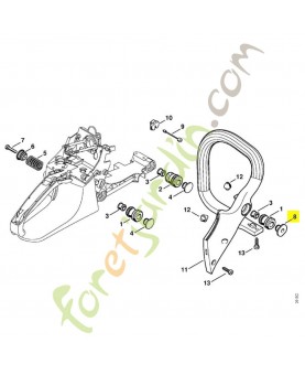 Bouchon 1133-791-7300. Pièce détachée Stihl / Vicking