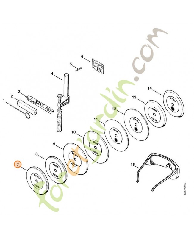 5202-750-7000. Pièce détachée Stihl / Vicking 5202-750-7000. Pièce détachée Stihl / Vicking