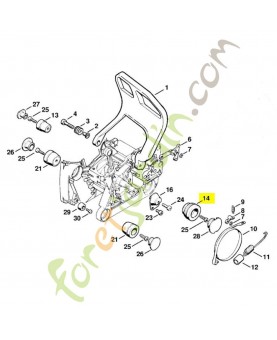 Butoir  référence 1122-790-9901 stihl