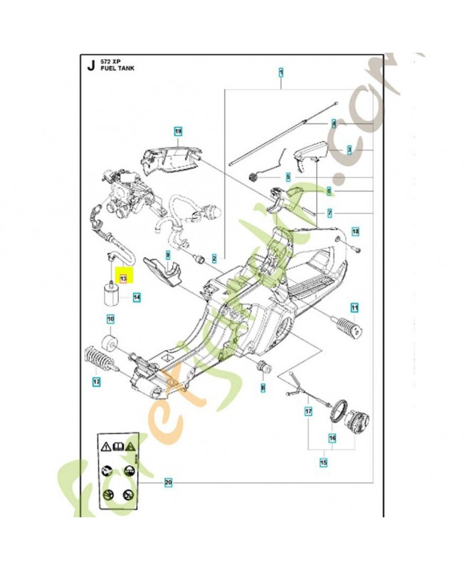 Tuyau d'essence 577504101 et 529578202. Pièce détachée Husqvarna Tuyau d'essence 577504101 et 529578202. Pièce détachée Husqvarna